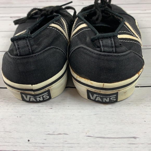 Vans “JADA” black & white sneakers size 8 - Picture 3 of 9